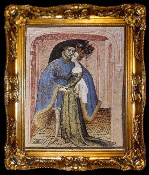framed  Christine de Pisan Recreation by our Gallery, ta009-2